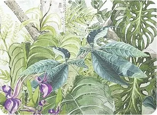 Eco friendly green mural